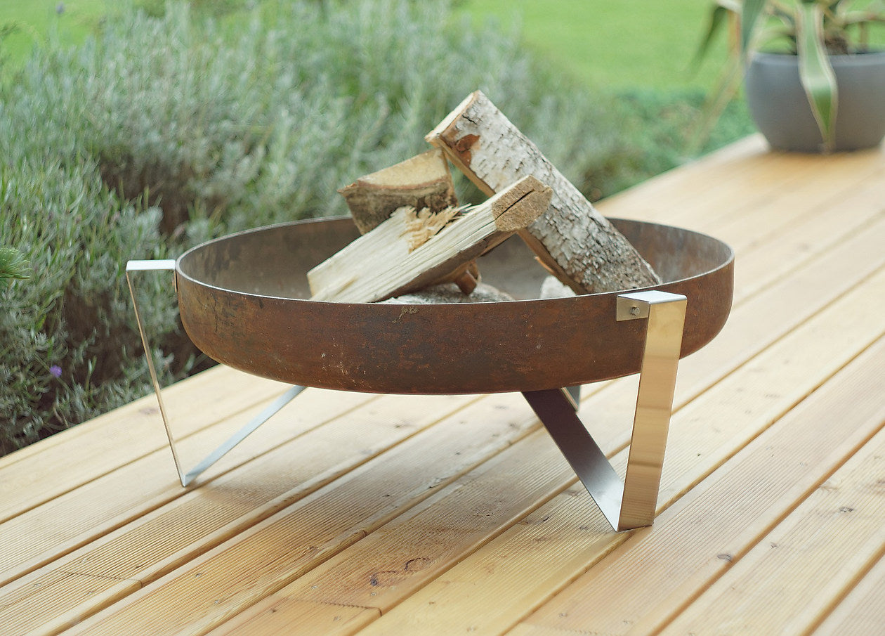 ALFRED RIESS Tashkooh Steel Fire Pit - Medium - Alfred Riess