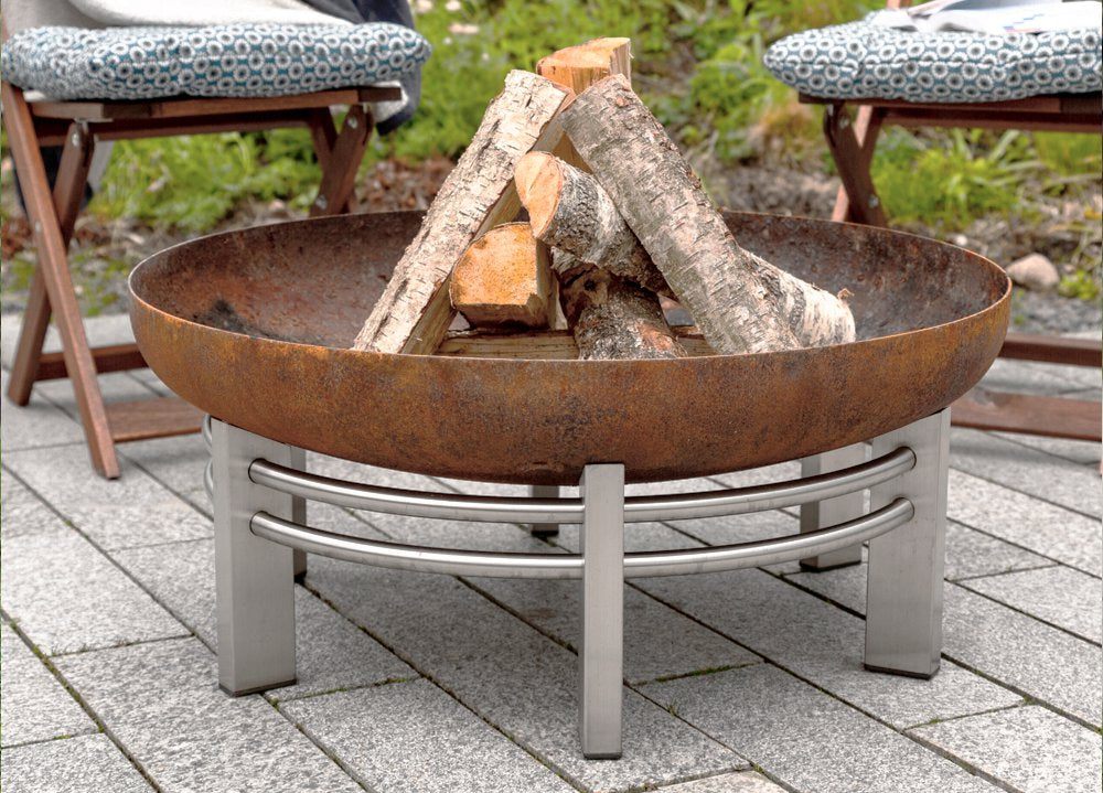 ALFRED RIESS Námafjall Steel Fire Pit - Large - Alfred Riess